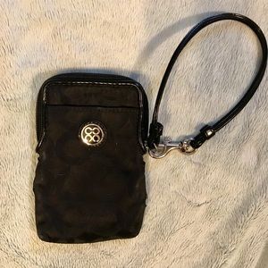 Coach Wristlet - Black